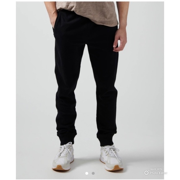 ATM Anthony Thomas Melillo Other - ATM Mens Black French Terry Sweatpants Size XXL NWT